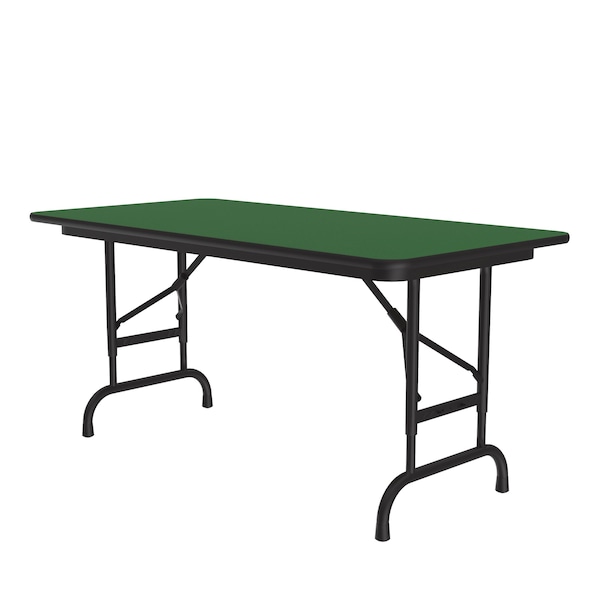 CFA Adjustable HPL Folding Tables 24x48 Green